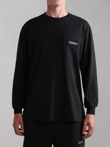 Napapijri Longsleeve zwart