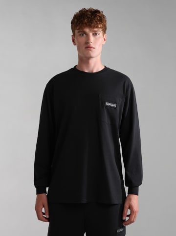 Napapijri Longsleeve zwart