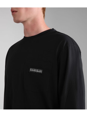 Napapijri Longsleeve zwart