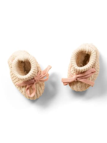 Little Green Radicals Gebreide schoenen "Oatmeal" crème
