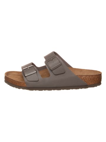 Birkenstock Pantoletten "Arizona" in Grau - Weite N