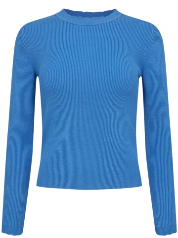 NÜMPH Sweter w kolorze niebieskim