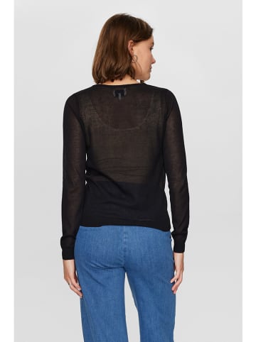 NÜMPH Sweter w kolorze czarnym