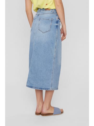 NÜMPH Jeansrock in Hellblau