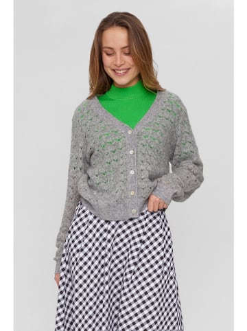 NÜMPH Cardigan in Grau