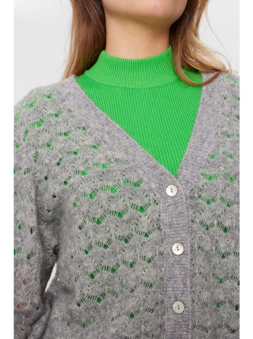 NÜMPH Cardigan in Grau