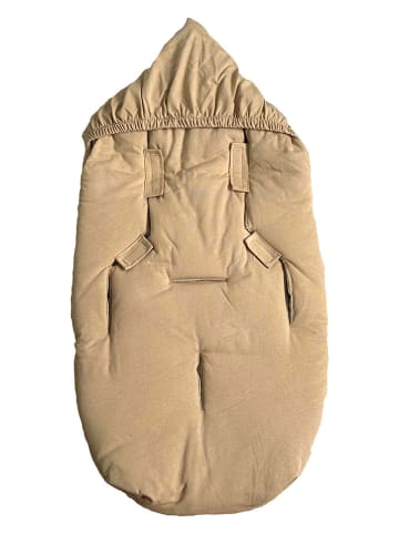 Kaiser Naturfellprodukte Voetenzak voor babyzitje lichtbruin - (L)80 x (B)40 cm