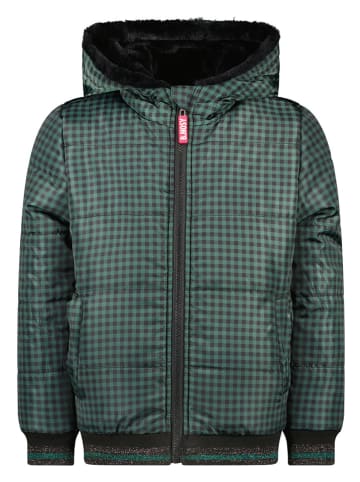 B.Nosy Wende-Übergangsjacke in Schwarz/ Grün