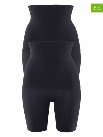 Petit Fleur 2er-Set: Shape-Hosen in Schwarz