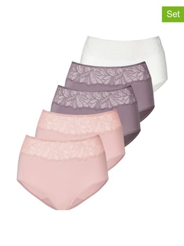 Vivance by Lascana Pełne figi high waist (5 par) w różnych kolorach