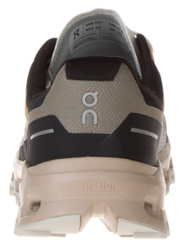 ON RUNNING Buty "Cloudvista" w kolorze beżowo-czarnym do biegania