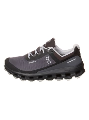 ON RUNNING Buty "Cloudvista Waterproof" w kolorze czarno-antracytowym do biegania