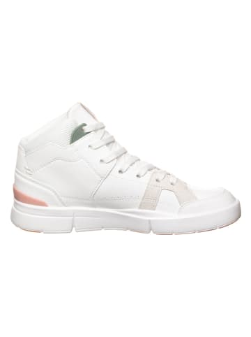 ON RUNNING Sneakers "The Roger Clubhouse Mid" in Weiß/ Rosa