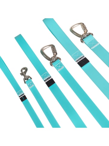 Paikka Hondenriem "Glow" turquoise - (L)180 x (B)1,5 cm
