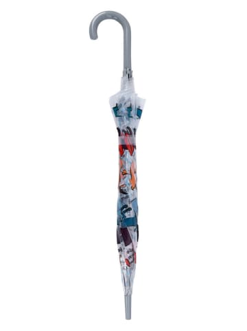 Esschert Design Kinderschirm "It's raining cats and dogs" in Transparent/ Bunt - Ø 71 cm