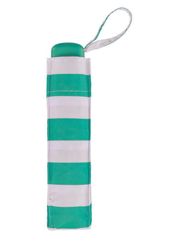 SUSINO Zakparaplu turquoise/wit - Ø 98 cm