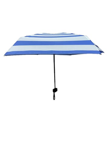 Le Monde du Parapluie Parasol w kolorze niebiesko-białym - Ø 93 cm