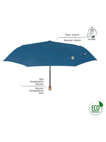 PERLETTI Zakparaplu "Ecologic" blauw - Ø 85 cm