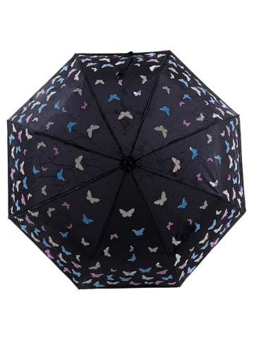 Le Monde du Parapluie Taschenschirm in Schwarz - Ø 95 cm