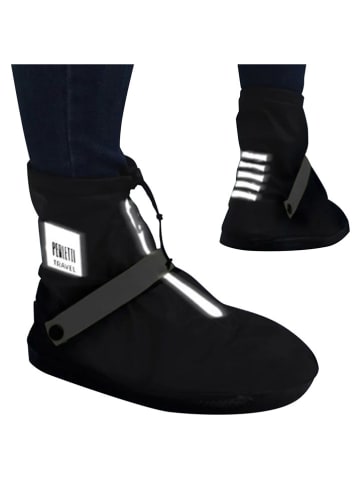 PERLETTI Schuhüberzüge in Schwarz