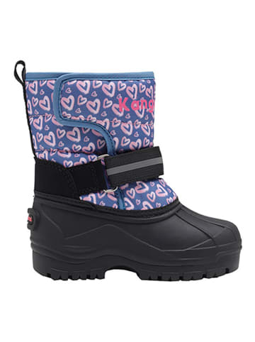 Kangaroos Winterlaarzen "K-Shell II" zwart/meerkleurig