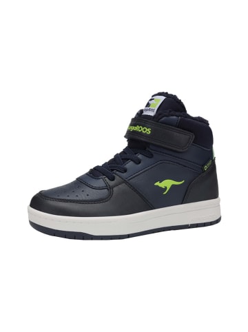 Kangaroos Botki "Bound Mid EV" w kolorze czarno-granatowym