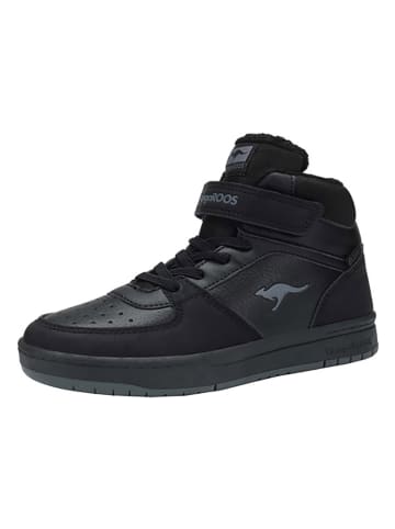 Kangaroos Botki "Bound Mid EV" w kolorze czarnym