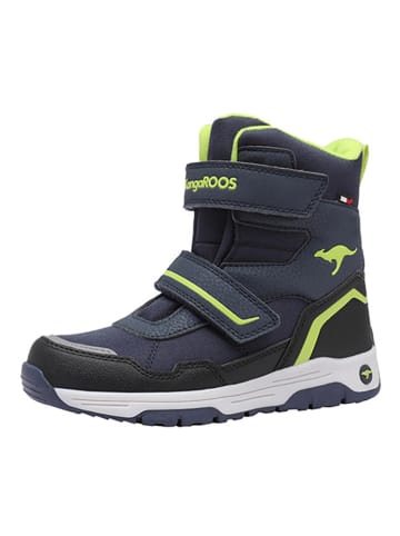 Kangaroos Boots "Camp V" in Blau/ Gr?n