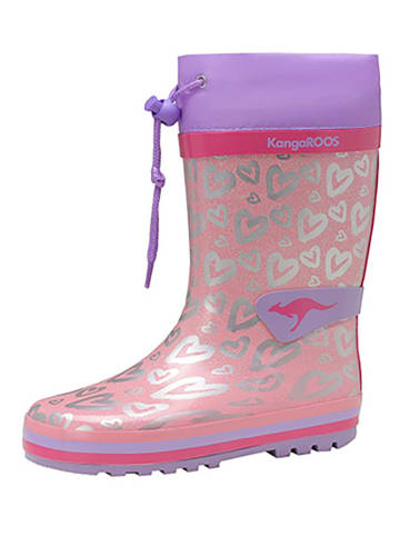 Kangaroos Gummistiefel "K-Rain" in Rosa
