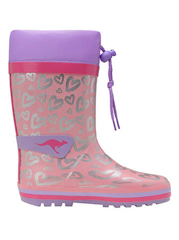 Kangaroos Gummistiefel "K-Rain" in Rosa