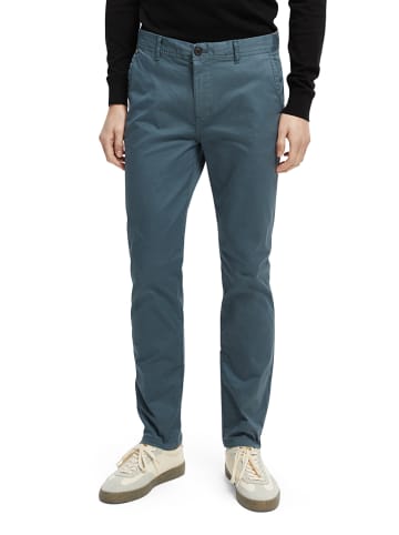 Scotch & Soda Chinobroek blauw
