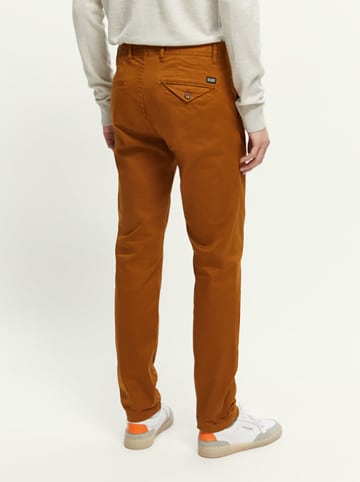 Scotch & Soda Chinobroek cognackleurig
