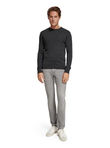 Scotch & Soda Spijkerbroek - slim fit - lichtgrijs