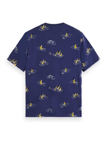 Scotch & Soda Shirt donkerblauw