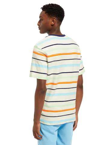 Scotch & Soda Shirt zandkleurig/oranje/lichtblauw