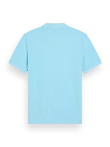 Scotch & Soda Poloshirt lichtblauw