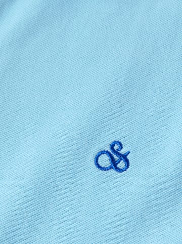 Scotch & Soda Poloshirt lichtblauw