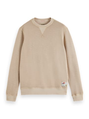 Scotch & Soda Sweatshirt in Beige
