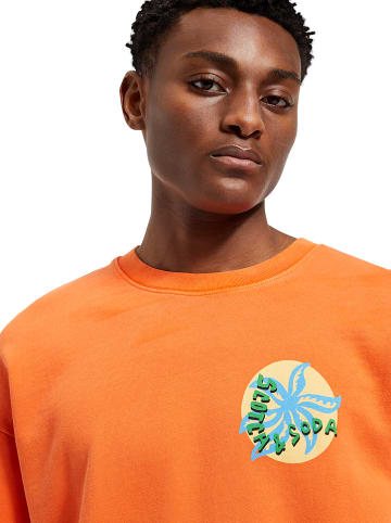 Scotch & Soda Sweatshirt oranje