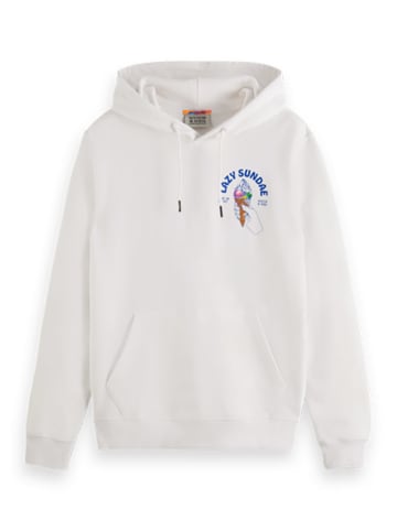 Scotch & Soda Hoodie in Weiß