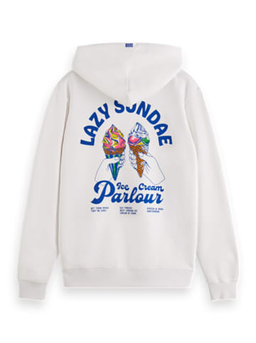 Scotch & Soda Hoodie wit