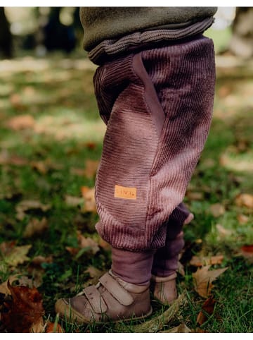 LiVi Cord-Streetjogger "Lavendel" in Lila