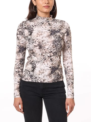 Scotch & Soda Sweter w kolorze kremowo-beżowo-granatowym