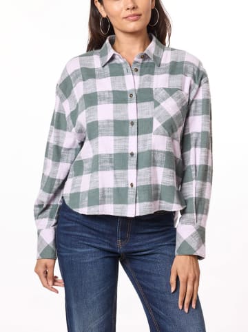 Scotch & Soda Blouse paars/kaki