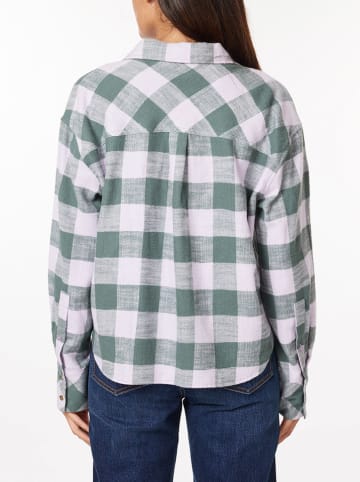 Scotch & Soda Koszula w kolorze fioletowo-oliwkowym