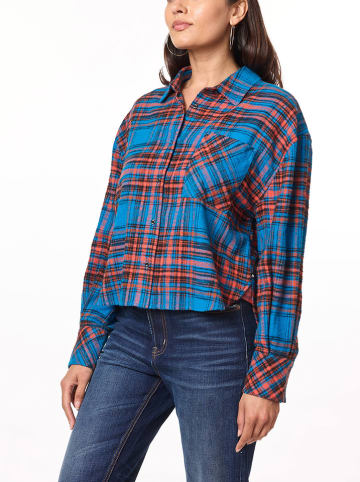 Scotch & Soda Hemd in Blau/ Rot