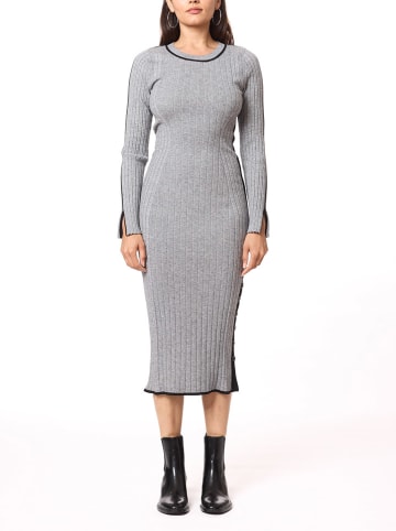 Scotch & Soda Gebreide jurk lichtgrijs