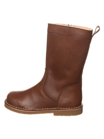 kmins Leder-Stiefel in Braun