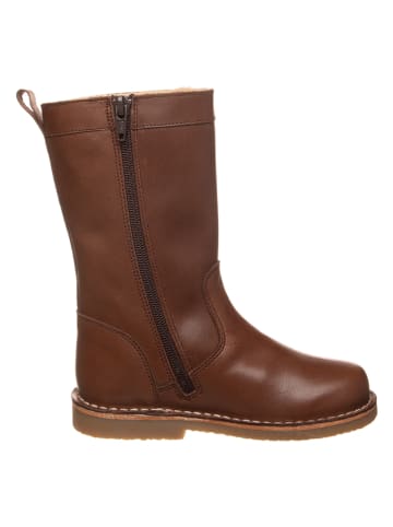 kmins Leder-Stiefel in Braun
