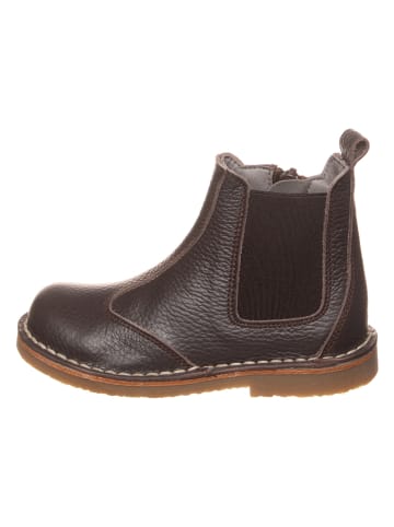 kmins Leder-Boots in Braun